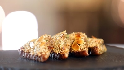 Recipe: Let this healthy snack of Prawn Almond Toast brush aside your Monday blues (Celebrity Chef Manish Mehrotra) Recipe: Let this healthy snack of Prawn Almond Toast brush aside your Monday blues (Celebrity Chef Manish Mehrotra)
