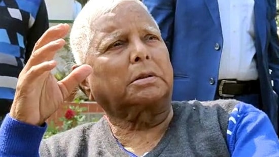 RJD chief Lalu Prasad Yadav.(ANI file photo)