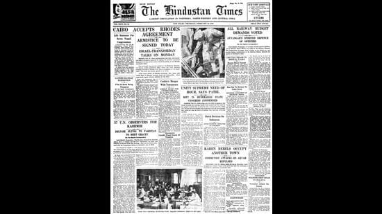 HT This Day: Feb 24, 1949 -- Cairo Accepts Rhodes Agreement