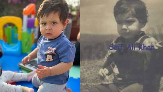 Does Jehangir Ali Khan resemble his father Saif Ali Khan?