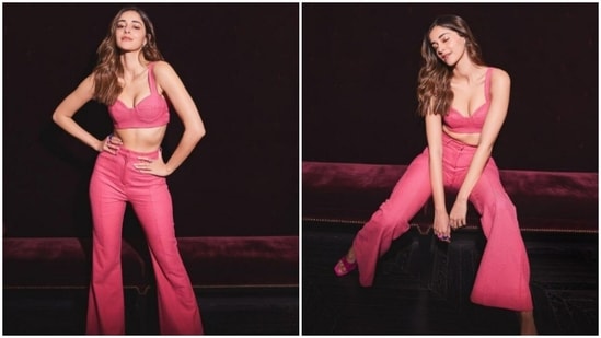Ananya Panday is currently basking in the success of her recently-released film Gehraiyaan. The actor, who is being appreciated for her work in the film that deals with complications of modern-day relationships, shared a slew of pictures on her Instagram profile a day back and turned the photo-sharing application into shades of pink. The actor's love for pink is loud and clear. We're taking notes.(Instagram/@ananyapanday)