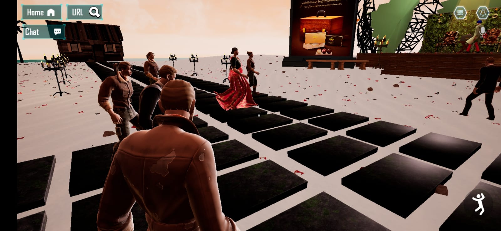 These digital weddings approximately last for an hour