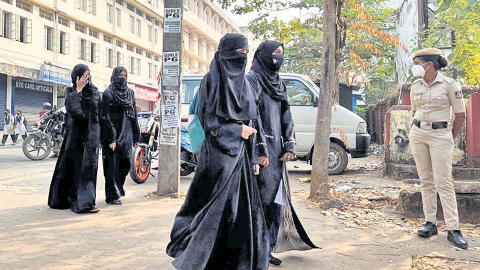 A petition was filed in the HC after several educational institutions across Karnataka barred Muslim students from wearing the hijab on the premises. (Reuters) A petition was filed in the HC after several educational institutions across Karnataka barred Muslim students from wearing the hijab on the premises. (Reuters)