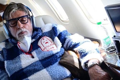 Amitabh Bachchan shared a few pictures on his blog.&nbsp;