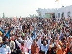 File photo of an election rally in Uttar Pradesh,&nbsp;(ANI)
