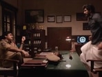 Pawan Kalyan and Rana Daggubati in Bheemla Nayak trailer.