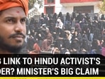 HIJAB LINK TO HINDU ACTIVIST'S MURDER? MINISTER'S BIG CLAIM HIJAB LINK TO HINDU ACTIVIST'S MURDER? MINISTER'S BIG CLAIM