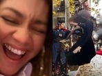 Zendaya shared her reaction to a meme on her tripping and falling. Zendaya shared her reaction to a meme on her tripping and falling.