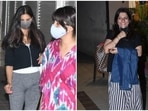 Suhana Khan and Zoya Akhtar in Mumbai's Khar. Suhana Khan and Zoya Akhtar in Mumbai's Khar.