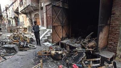 Northeast Delhi riots took place in February 2020. (Sanchit Khanna/HT PHOTO) Northeast Delhi riots took place in February 2020. (Sanchit Khanna/HT PHOTO)