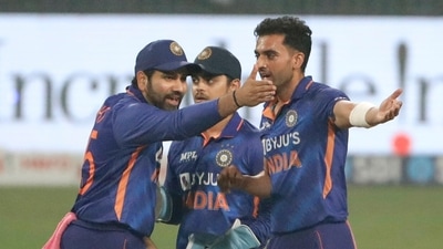 Rohit Sharma could be seen losing his temper a number of times during the West Indies series. (ANI) Rohit Sharma could be seen losing his temper a number of times during the West Indies series. (ANI)
