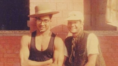 Anurag Kashyap in a throwback picture from his college days in the 90s.&nbsp;