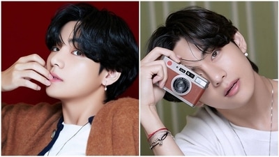 The quarantine of BTS' V has ended after his recovery from Covid-19. The quarantine of BTS' V has ended after his recovery from Covid-19.
