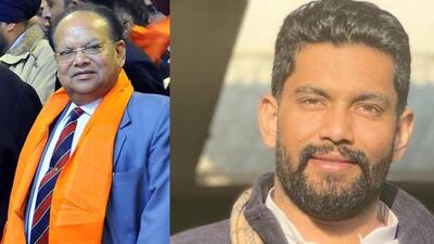 Former Shiromani Akali Dal Moga MLA Joginder Pal Jain and his son and former mayor Akshit Jain, who were expelled from the SAD on Tuesday, two days after the Punjab assembly elections, for anti-party activities. (HT file photo) Former Shiromani Akali Dal Moga MLA Joginder Pal Jain and his son and former mayor Akshit Jain, who were expelled from the SAD on Tuesday, two days after the Punjab assembly elections, for anti-party activities. (HT file photo)