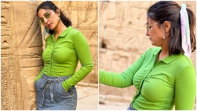 Meanwhile, Hina Khan rose to fame with the TV series Yeh Rishta Kya Kehlata Hai. The star made her Bollywood debut with Vikram Bhatt's Hacked in 2020. She even appeared in digital space with Zee5's Unlock, and MXPlayer's web series Damaged 2. (Instagram/@realhinakhan) Meanwhile, Hina Khan rose to fame with the TV series Yeh Rishta Kya Kehlata Hai. The star made her Bollywood debut with Vikram Bhatt's Hacked in 2020. She even appeared in digital space with Zee5's Unlock, and MXPlayer's web series Damaged 2. (Instagram/@realhinakhan)