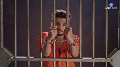 Munawar Faruqui in a promo for Lock Upp.