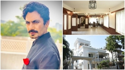 Nawazuddin Siddiqui's house in Mumbai. Nawazuddin Siddiqui's house in Mumbai.