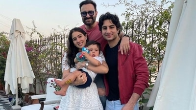 Sara Ali Khan's white lace mini dress for attending Jeh's first birthday party costs ₹32k: All pics Sara Ali Khan's white lace mini dress for attending Jeh's first birthday party costs ₹32k: All pics