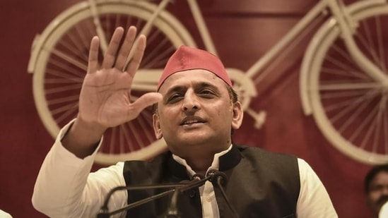 Samajwadi Party chief Akhilesh Yadav.