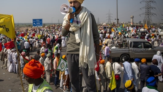 The movement for repeal of the three farm laws is one of the most successful mass struggles in post-reform India.(AP)