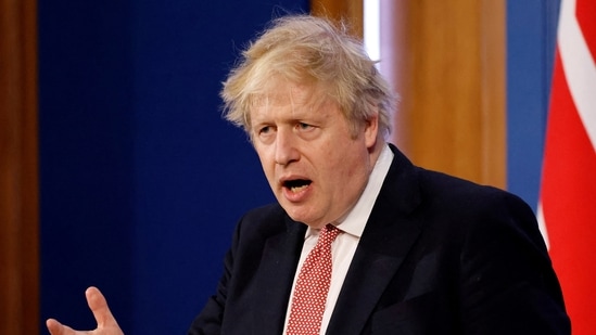 British Prime Minister Boris Johnson.(Reuters Photo)