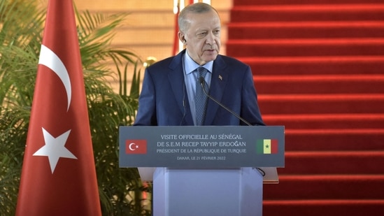 Turkish President Tayyip Erdogan. (AFP)