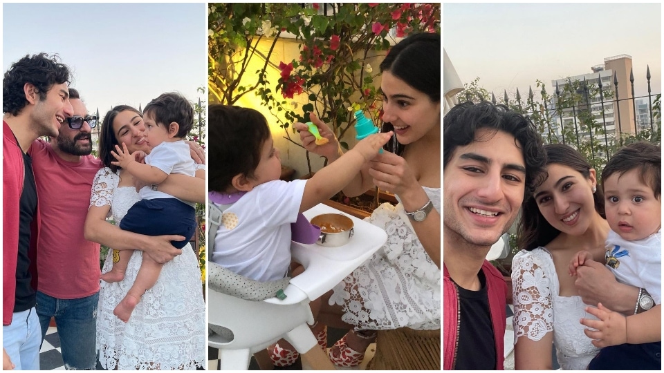 Sara Ali Khan celebrates Jeh's birthday. Sara Ali Khan celebrates Jeh's birthday. 