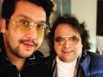 Bappa Lahiri with his late father Bappi Lahiri in an old picture. Bappa Lahiri with his late father Bappi Lahiri in an old picture.