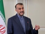 Iranian foreign minister Hossein Amir-Abdollahian.