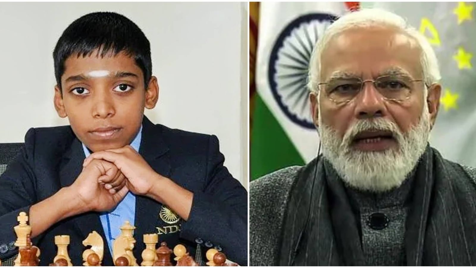 PM Modi lauds R Praggnanandhaa on win against Magnus Carlsen - Hindustan  Times