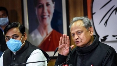 Rajasthan chief minister Ashok Gehlot. (PTI) (HT_PRINT) Rajasthan chief minister Ashok Gehlot. (PTI) (HT_PRINT)
