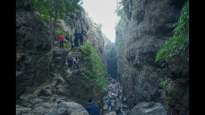 Since easing of Covid-19 restrictions, a large number of people are visiting the forts as tourists and they are not professional trekkers. (HT FILE PHOTO) Since easing of Covid-19 restrictions, a large number of people are visiting the forts as tourists and they are not professional trekkers. (HT FILE PHOTO)