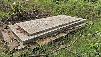 The little-known royal figure who is lying buried here was from Europe. The little-known royal figure who is lying buried here was from Europe.