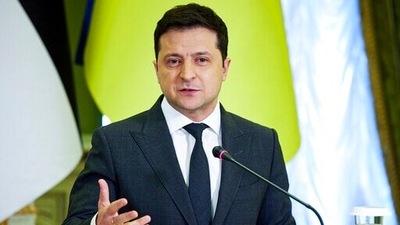 Ukrainian President Ukrainian President Volodymyr Zelensky. (AP)