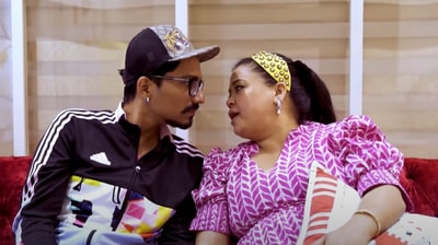 Haarsh Limbachiyaa told Bharti Singh she should overtake her mother by having more children.