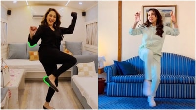 Madhuri Dixit says people have advised her not to make Instagram Reels. Madhuri Dixit says people have advised her not to make Instagram Reels.