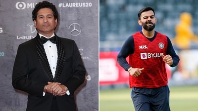 Sachin Tendulkar and Virat Kohli. (Getty Images) Sachin Tendulkar and Virat Kohli. (Getty Images)