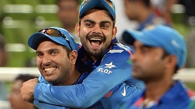 Yuvraj Singh played his final game for India under Virat Kohli's captaincy. (Getty) Yuvraj Singh played his final game for India under Virat Kohli's captaincy. (Getty)
