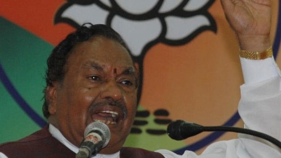 BJP leader and Karnataka minister KS Eshwarappa (File Photo)