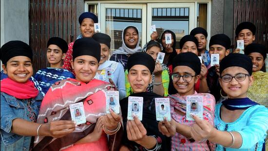 Polling for the Punjab polls was held on February 20 after weeks of campaigning. (HT File Photo)