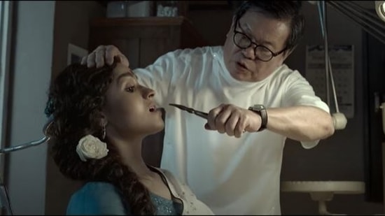Screenshot of the scene of the trailer against which a petition has been filed in the Bombay high court.&nbsp;