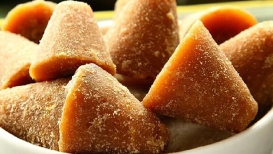 Jaggery can prevent infections: Jaggery purifies the blood consumption of jaggery during pregnancy eliminates wastes and toxins that leads to purification of blood. It has many anti-bacterial properties which can help in avoiding infections. It is also useful for people with compromised immune system.(Twitter)