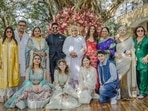Farhan Akhtar and Shibani Dandekar with family. Farhan Akhtar and Shibani Dandekar with family. 
