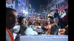Union minister Piyush Goyal at a public meeting in Prayagraj on Thursday. (ht photo)