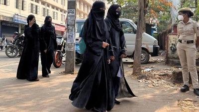The Karnataka high court is yet to give any verdict on the ongoing hijab row. The Karnataka high court is yet to give any verdict on the ongoing hijab row. 