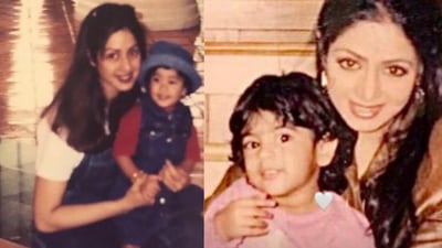 Sridevi's daughters Janhvi Kapoor and Khushi Kapoor remember her on 4th death anniversary.