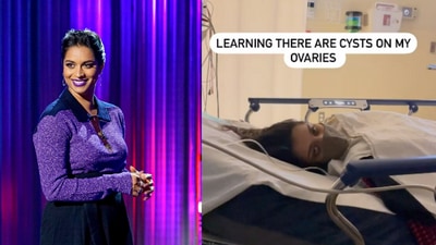 Lilly Singh reveals that she has been diagnosed with ovarian cysts.