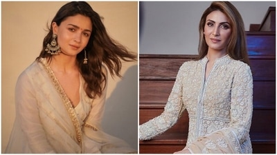Alia Bhatt looks magical in white anarkali for Gangubai Kathiawadi promotions, Riddhima Kapoor Sahni reacts Alia Bhatt looks magical in white anarkali for Gangubai Kathiawadi promotions, Riddhima Kapoor Sahni reacts