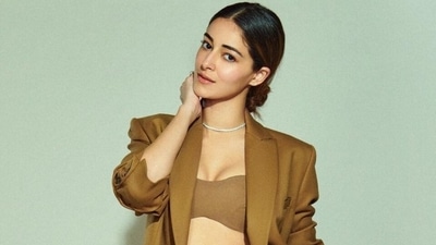 Ananya Panday's sultry look in brown bralette and powersuit is as good as 'alpenlibe': All pics inside Ananya Panday's sultry look in brown bralette and powersuit is as good as 'alpenlibe': All pics inside