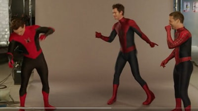 Marvel Entertainment shares BTS video from Spider-Man: No Way Home.